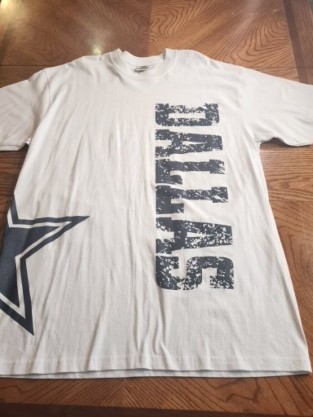 Pro Daya Dallas Cowboys NFL Football T-Shirt 3XL Tall White/ Blue NWOT